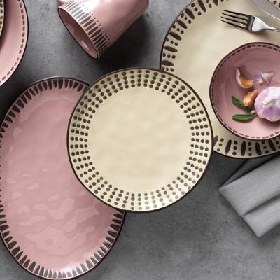 Libbey DULCET-2C Dulcet 8 5/8" Cream Stoneware Salad Plate