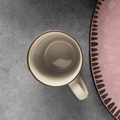 Libbey DULCET-6C Dulcet 13 oz. Cream Stoneware Mug