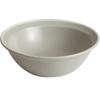 Libbey ENG-10-C Englewood 15 oz. Matte Mint Cream Porcelain Cereal / Soup Bowl
