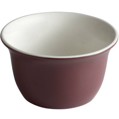 Libbey ENG-18-M Englewood 12.5 oz. Matte Mulberry Porcelain Soup Bowl