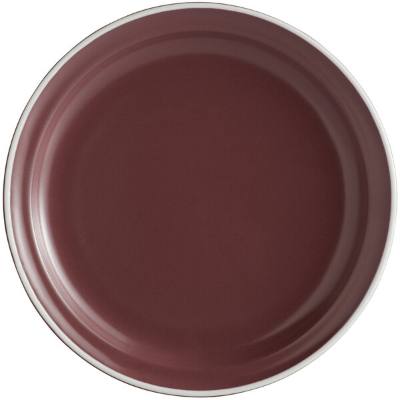 Libbey ENG-1-M Englewood 6 1/2" Matte Mulberry Porcelain Plate