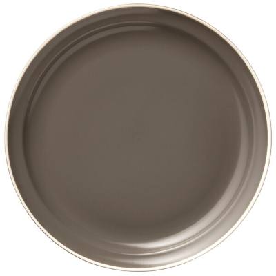 Libbey ENG-3-O Englewood 10 1/2" Matte Olive Porcelain Plate