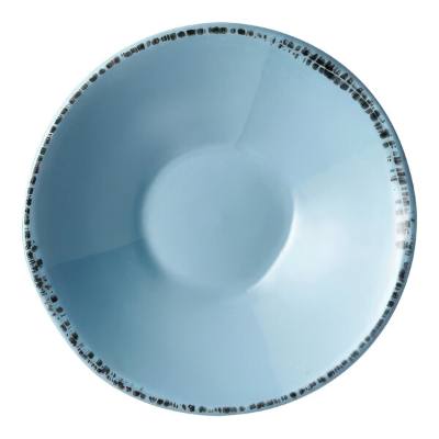 Libbey Farmhouse 5 oz. Round Blue Hen Porcelain Fruit Bowl