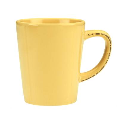 Libbey Farmhouse 12 oz. Butter Yellow Porcelain Mug