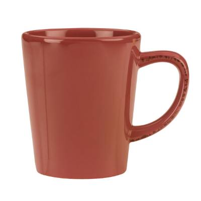Libbey Farmhouse 12 oz. Barn Red Porcelain Mug