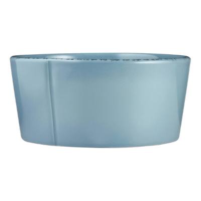 Libbey Farmhouse 15 oz. Round Blue Hen Porcelain Oatmeal Bowl