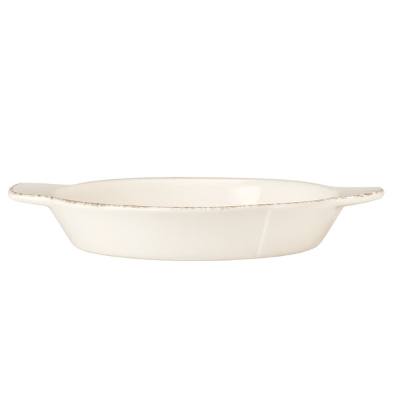 Libbey Farmhouse 13 oz. Round Cream Porcelain Skillet