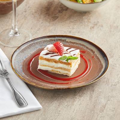 Libbey HEDON-1 Hedonite 8" Porcelain Plate