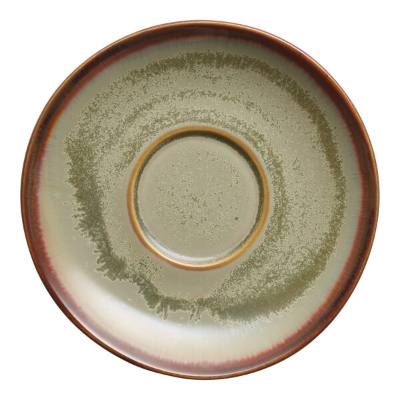 Libbey Hedonite Sage 5 5/8" Porcelain Saucer