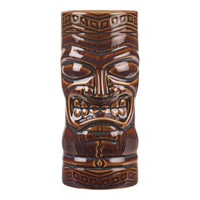 Libbey 20 oz. Brown Tiki Tumbler