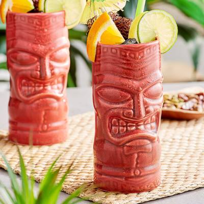 Libbey 20 oz. Red Tiki Tumbler
